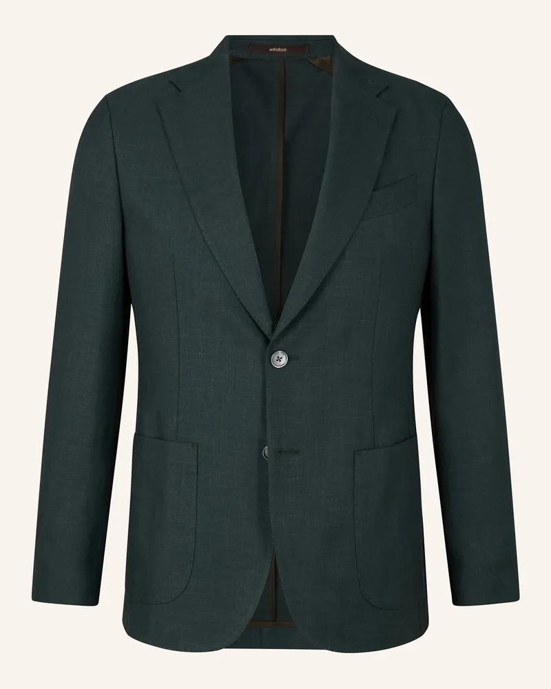 windsor. Sakko Shaped Fit Grün