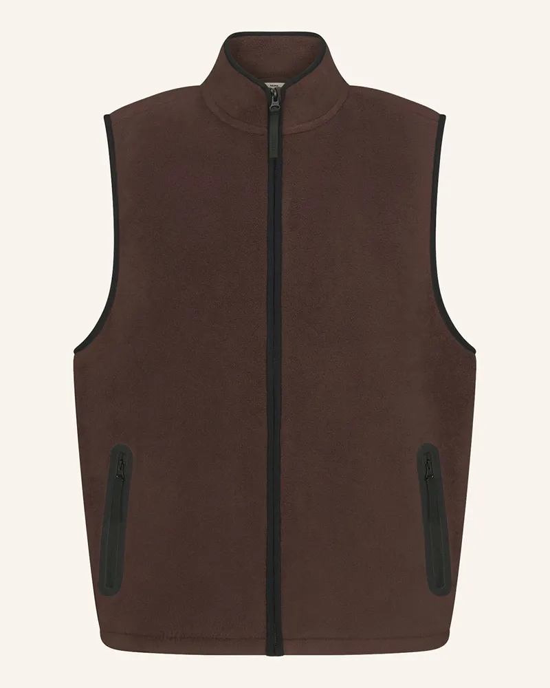 SKIMS Lounge-Fleeceweste ARCTIC FLEECE Espresso