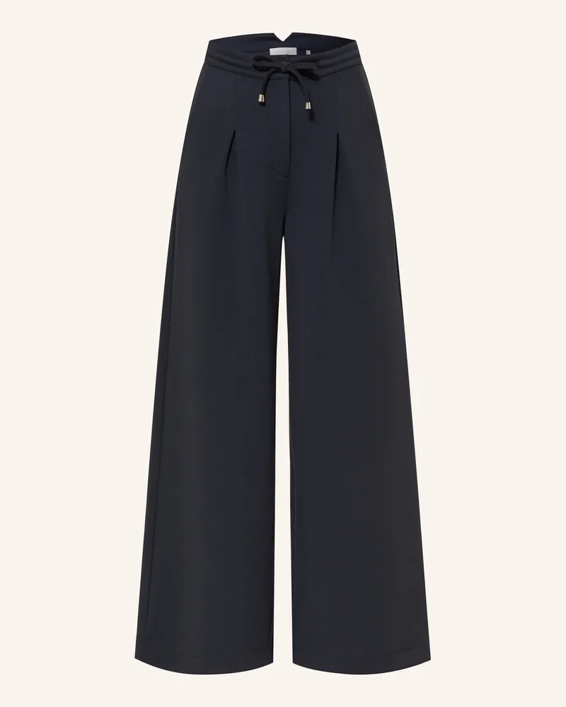 Rich&Royal Marlenehose Dunkelblau