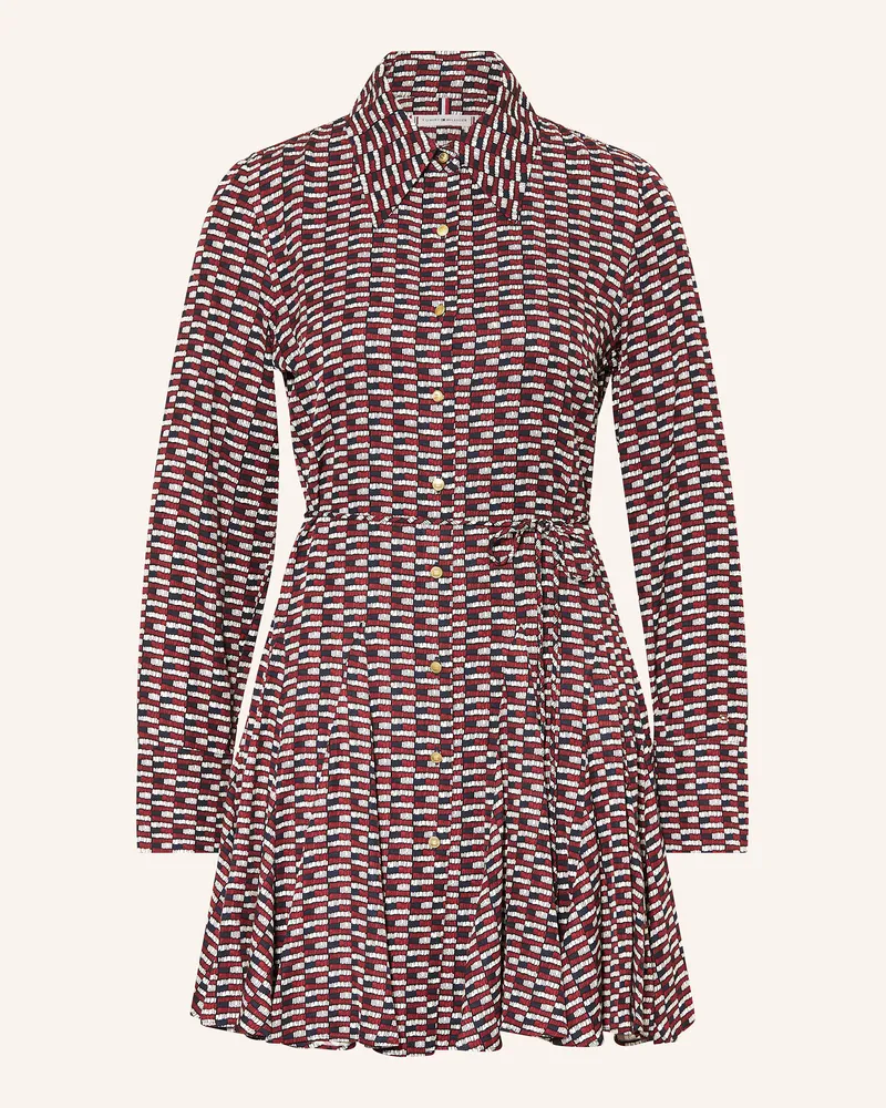 Tommy Hilfiger Hemdblusenkleid Dunkelblau