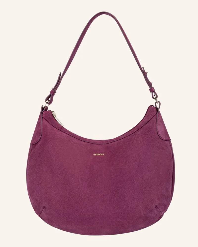 Roeckl Schultertasche LIBERTY NUBUK Lila