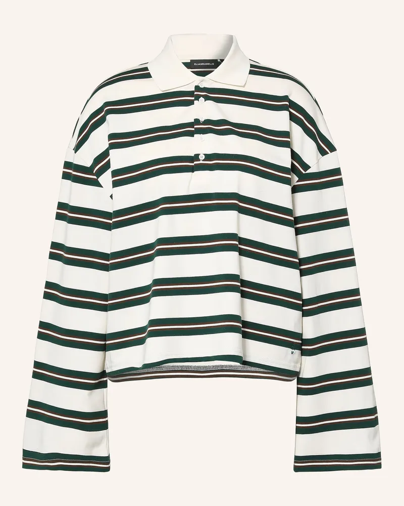 Elias Rumelis Rugbyshirt Perlina gruen Creme