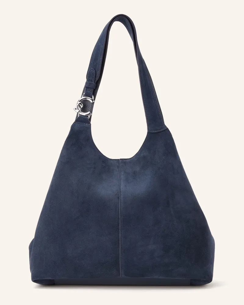 Coccinelle Hobo-Bag Mit Pouch blau Dunkelblau