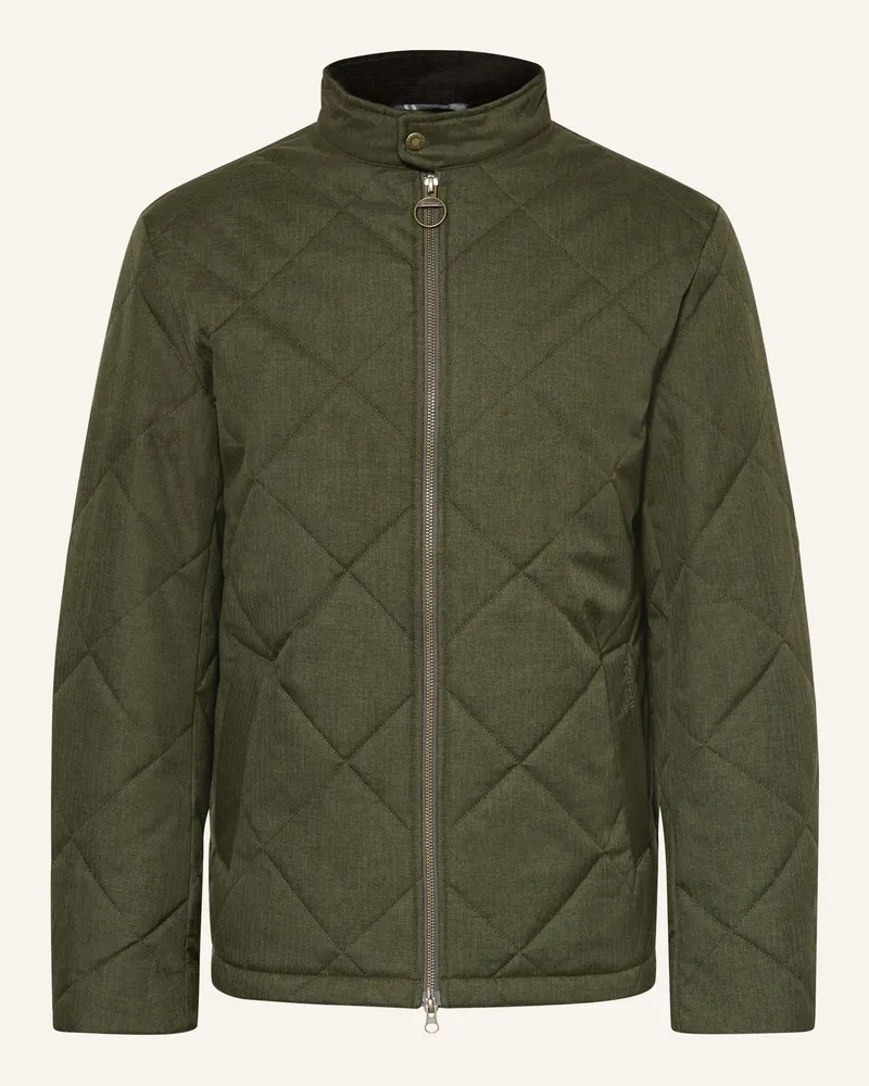 Barbour Steppjacke HARRINGTON QLT Oliv