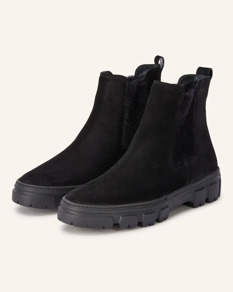 paul green Chelsea-Boots schwarz Schwarz