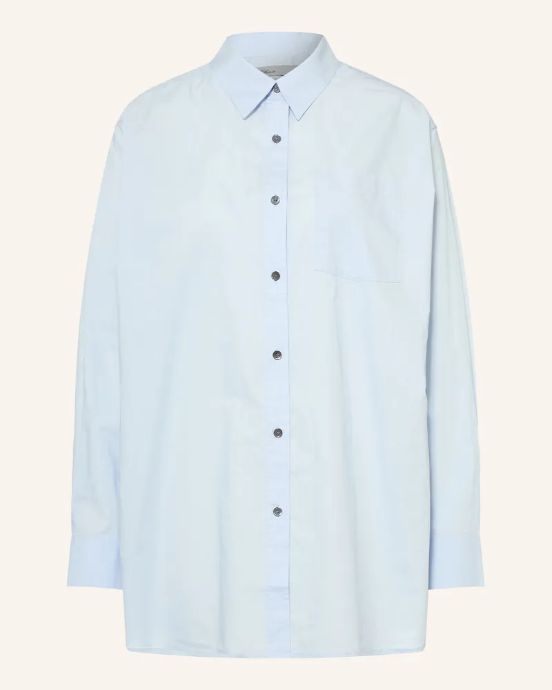 AllSaints Oversized-Hemdbluse Kaia blau Hellblau