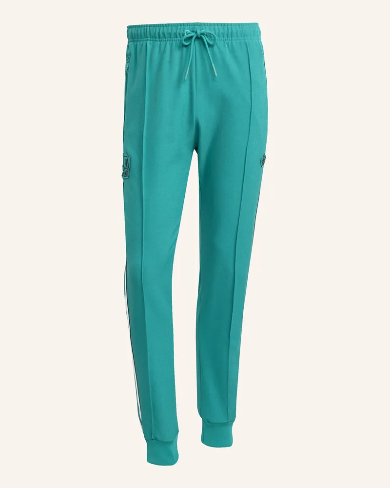 adidas Liverpool Fc Terrace Icons Trainingshose gruen Grün