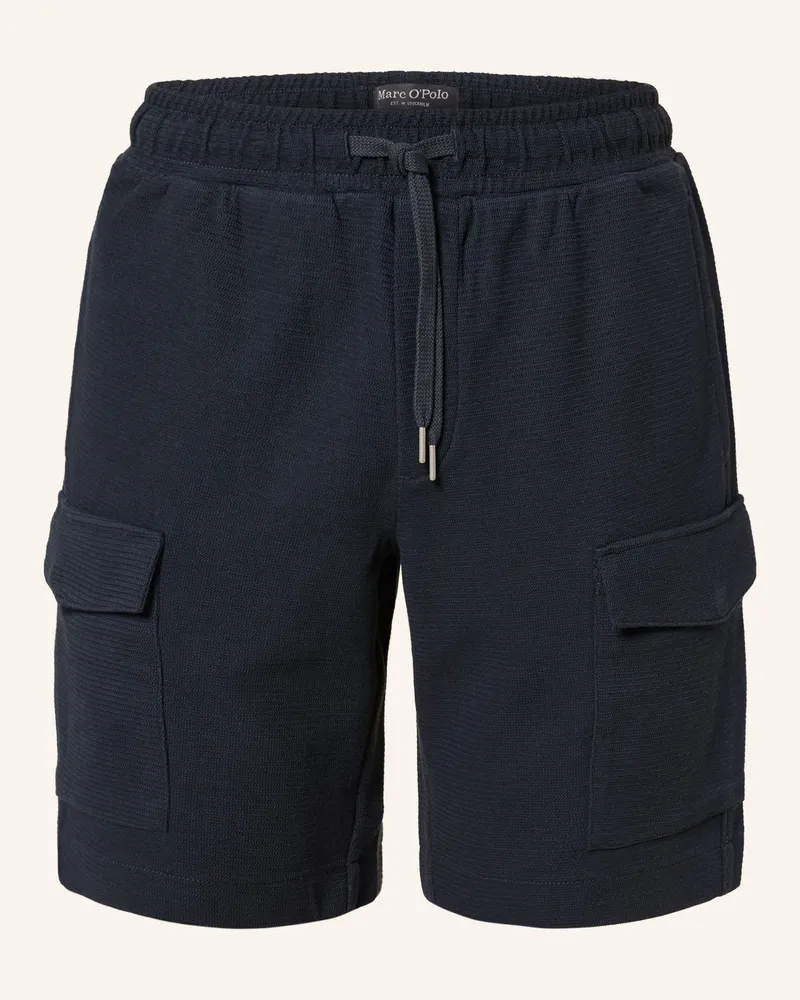 Marc O'Polo Cargoshorts Regular Fit blau Dunkelblau