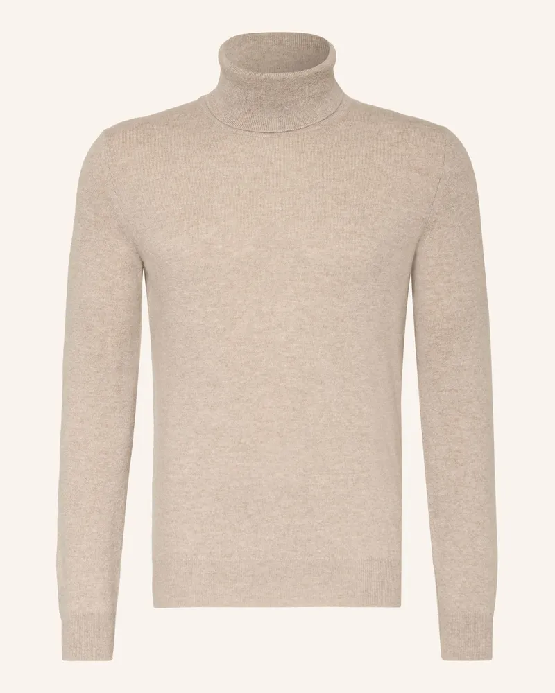 Ermenegildo Zegna Rollkragenpullover aus Cashmere Beige