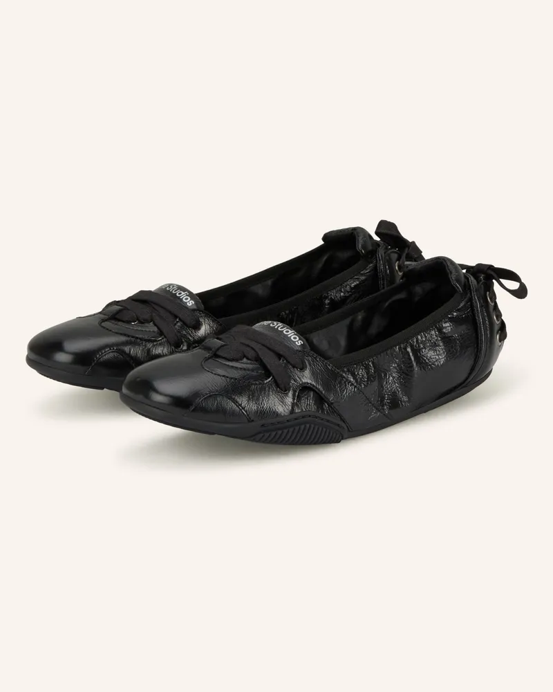 Acne Studios Ballerinas Schwarz