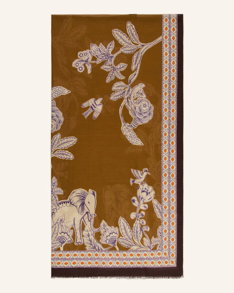 Barbieri Schal Braun