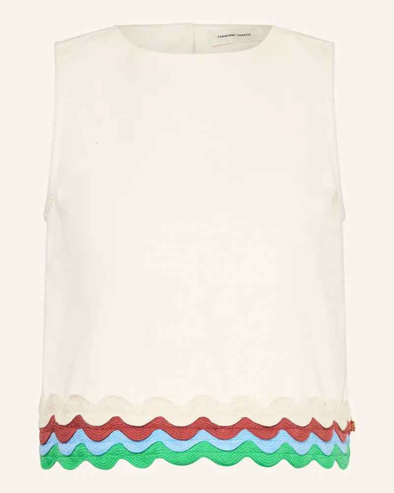 Fabienne Chapot Blusentop Ursa weiss Weiss