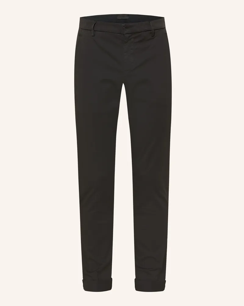 Dondup Chino GAUBERT Slim Fit Schwarz