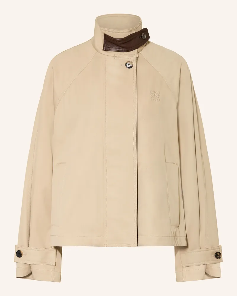 Loewe Trench-Jacke beige Beige