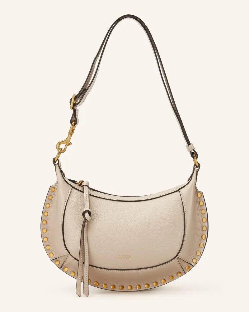 Isabel Marant Schultertasche OSKAN MOON Beige