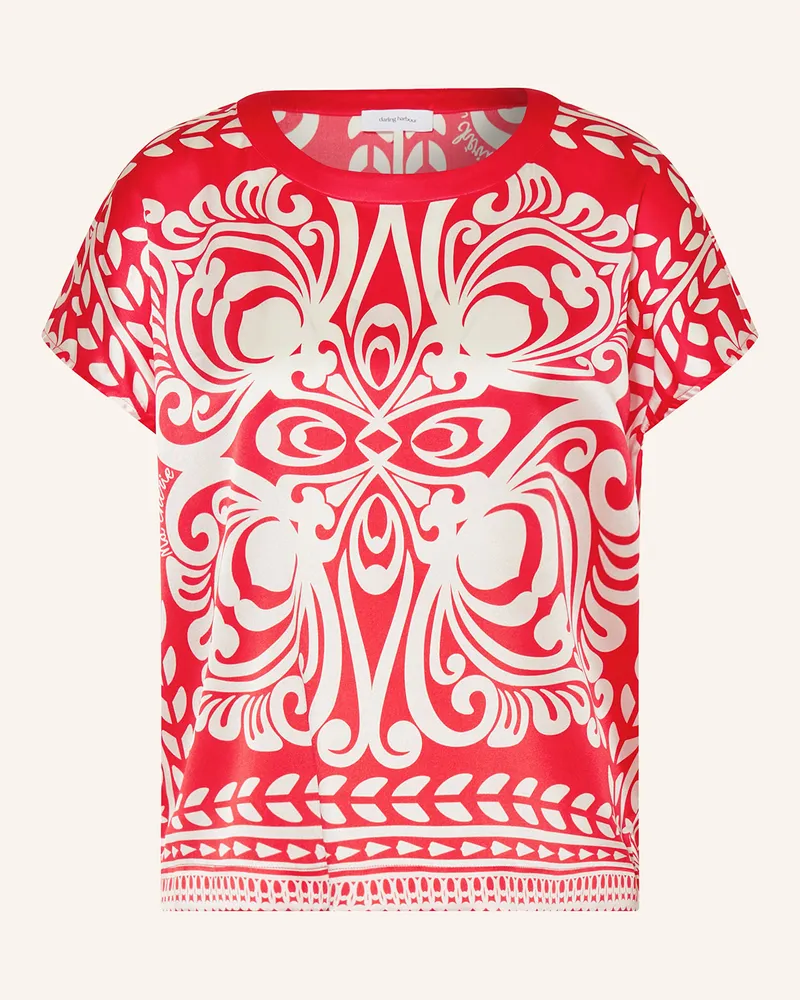 Darling Harbour Blusenshirt aus Seide Rot