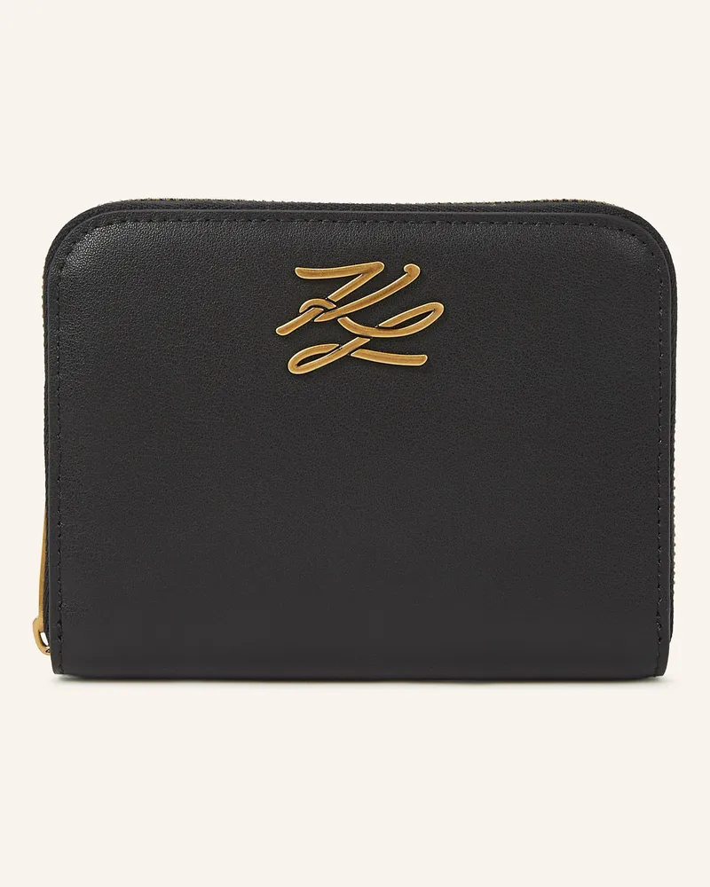 Karl Lagerfeld Geldbörse Schwarz