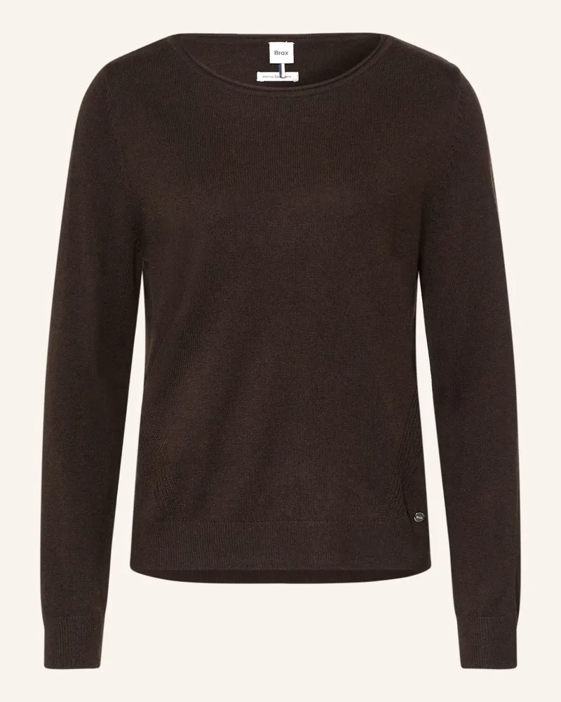 Brax Pullover Lisa braun Dunkelbraun