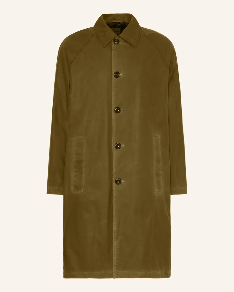 HUGO BOSS Mantel Makero gruen Oliv