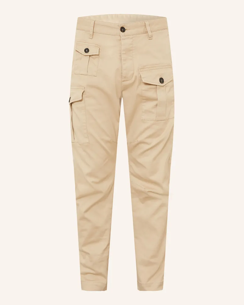 Dsquared2 Cargohose Extra Slim Fit beige Camel