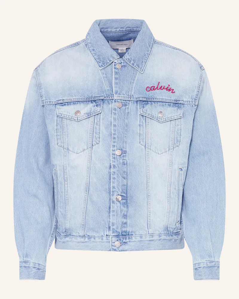 Calvin Klein Jeansjacke Hellblau