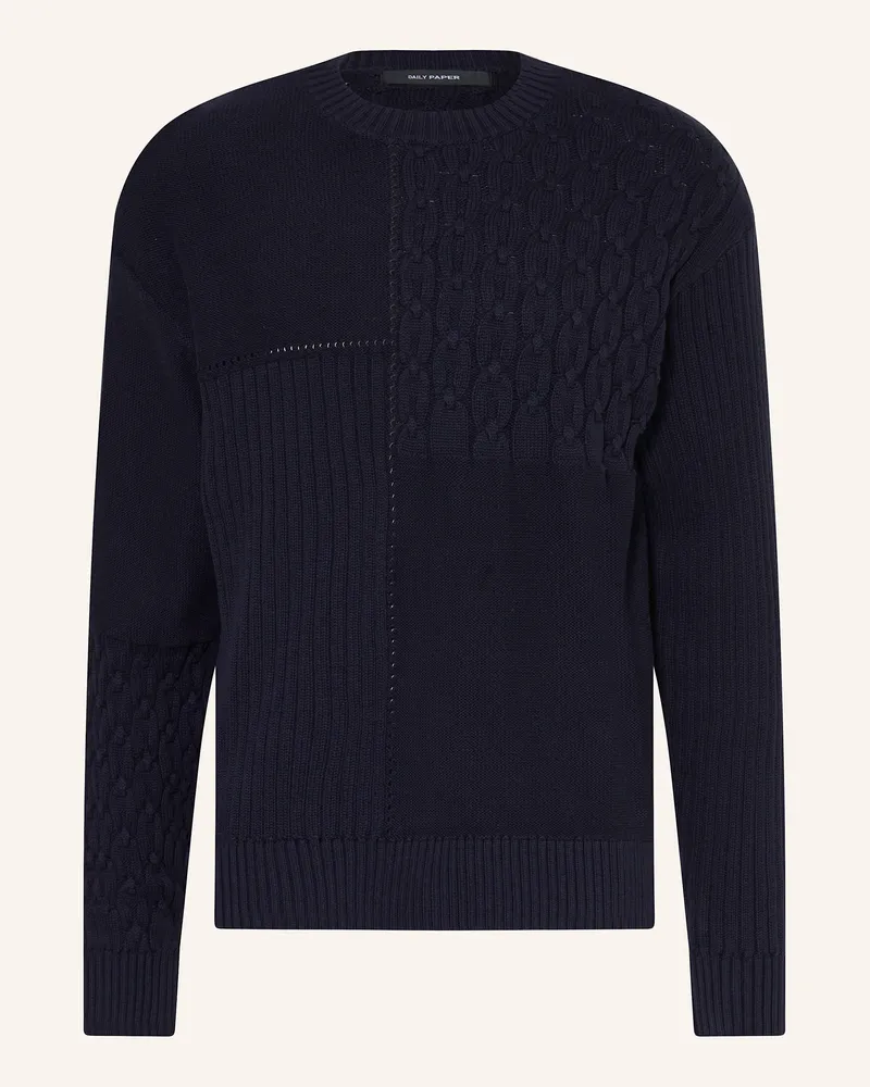 Daily Paper Pullover Dunkelblau