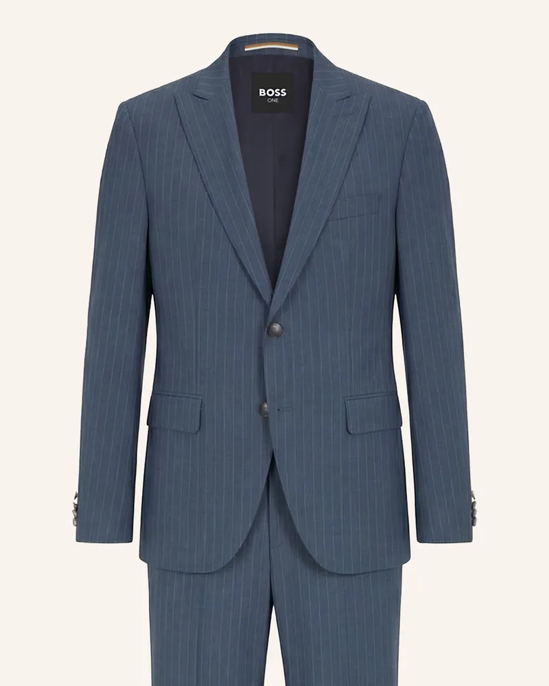 HUGO BOSS Business Anzug H-JECKSON-2PCS-PK261 Regular Fit Blau