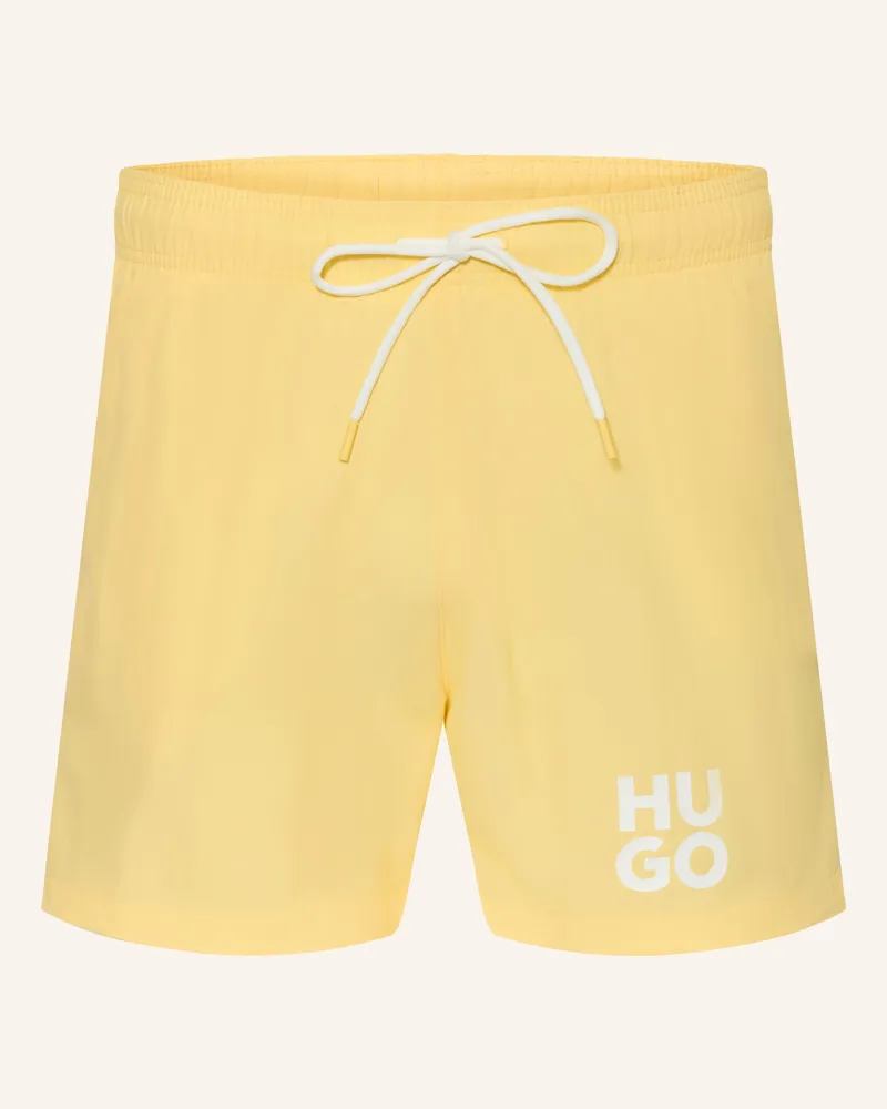 HUGO BOSS Badeshorts PAOLO Hellgelb