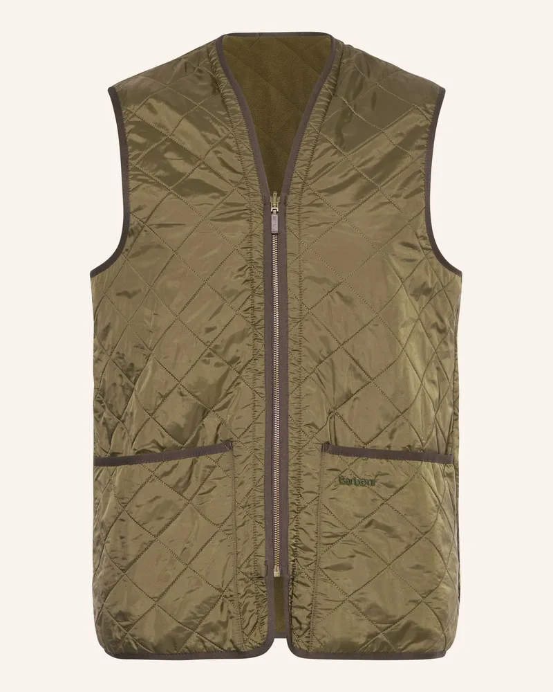 Barbour Steppweste gruen Khaki