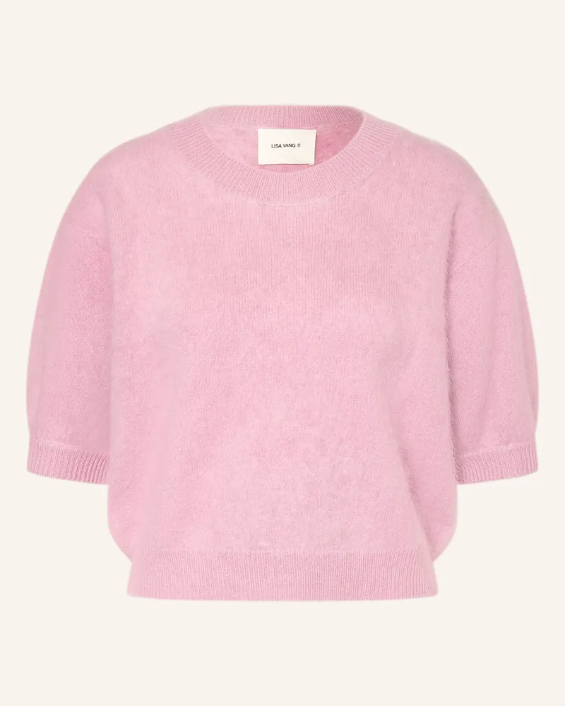 Lisa Yang Strickshirt Aus Cashmere rosa Rosa