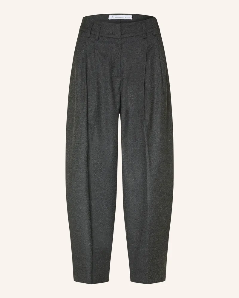 RAFFAELLO ROSSI  Culotte Mayla Aus Flanell grau Dunkelgrau