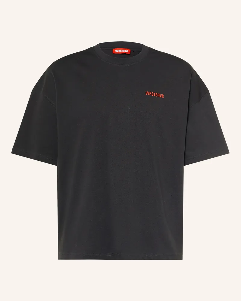 WRSTBHVR T-Shirt Neni schwarz Schwarz