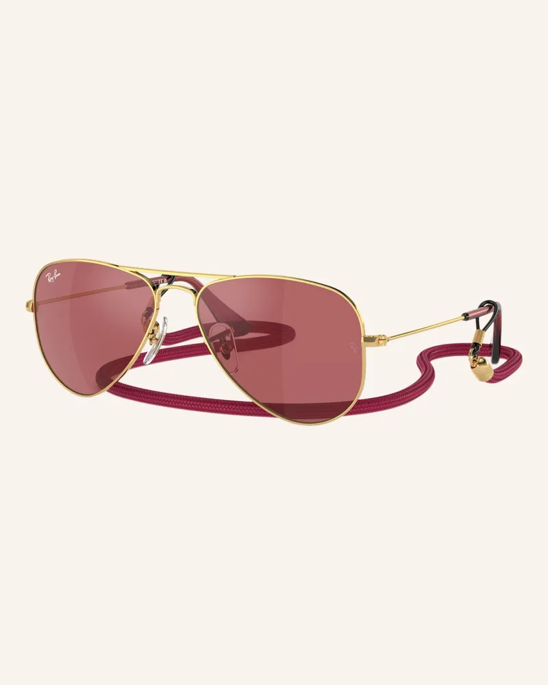 Ray Ban Sonnenbrille rj9506s grau Gold