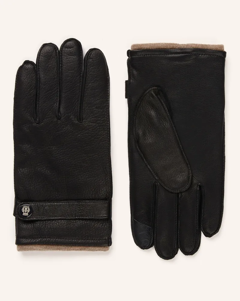 Roeckl Lederhandschuhe WILHELMSHAVEN mit Touchscreen-Funktion Schwarz