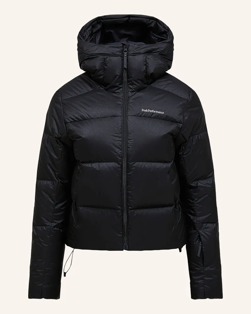 Peak Performance Daunen-Skijacke Glissade schwarz Schwarz