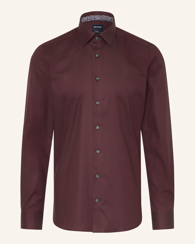 Olymp Jerseyhemd Level Five 24/Seven Body Fit rot Dunkelrot