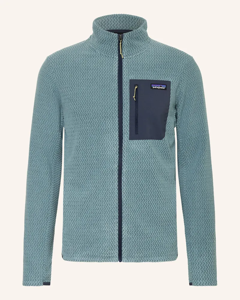 Patagonia Fleecejacke r1 Air blau Hellblau
