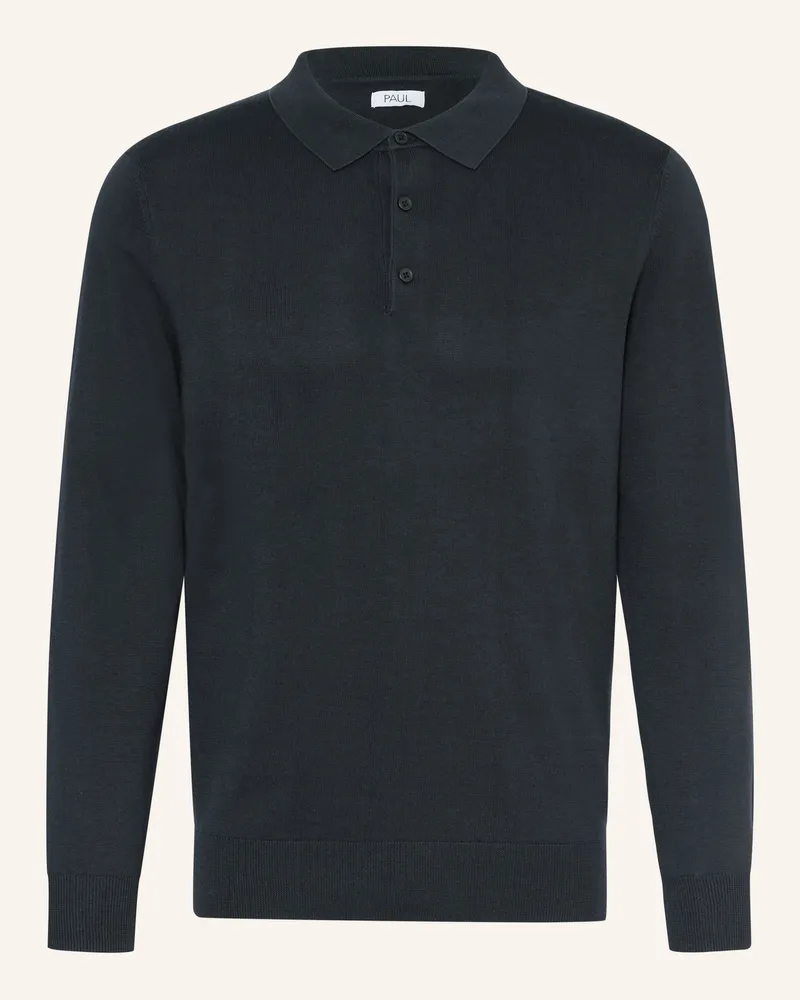 paul Strick-Poloshirt Dunkelblau