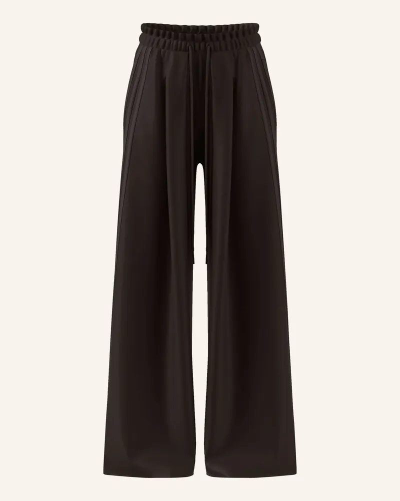 adidas Sweatpants Wide Leg braun Dunkelbraun