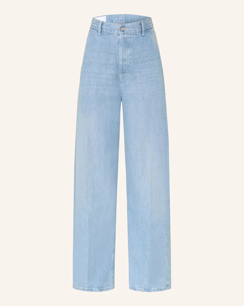 Dondup Wide Leg Jeans Alek blau 800