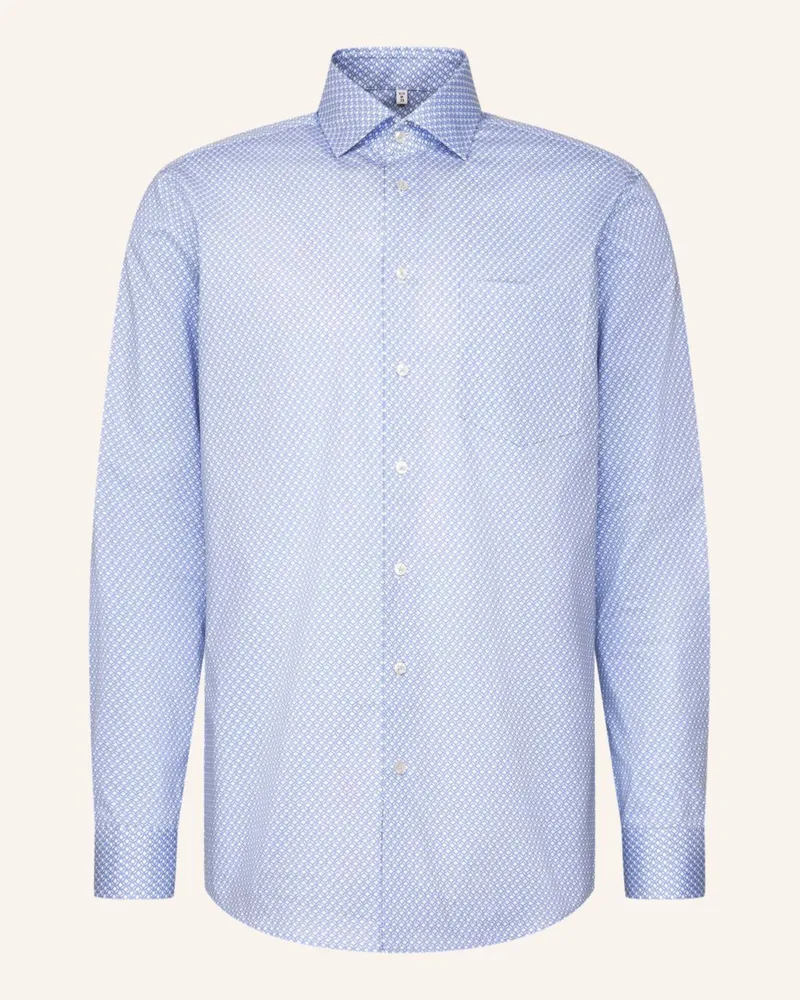 Seidensticker Performance-Hemd Regular Fit Blau
