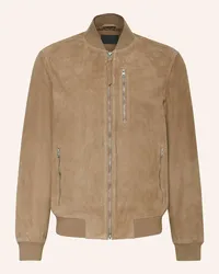 AllSaints Lederjacke KEMBLE Braun