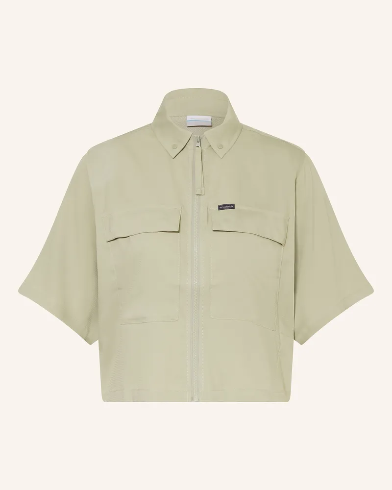 Columbia Sportswear Company Outdoor-Bluse ELEVATED VIEW™ UTILITY Hellgrün