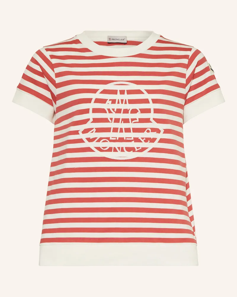Moncler T-Shirt weiss Ecru