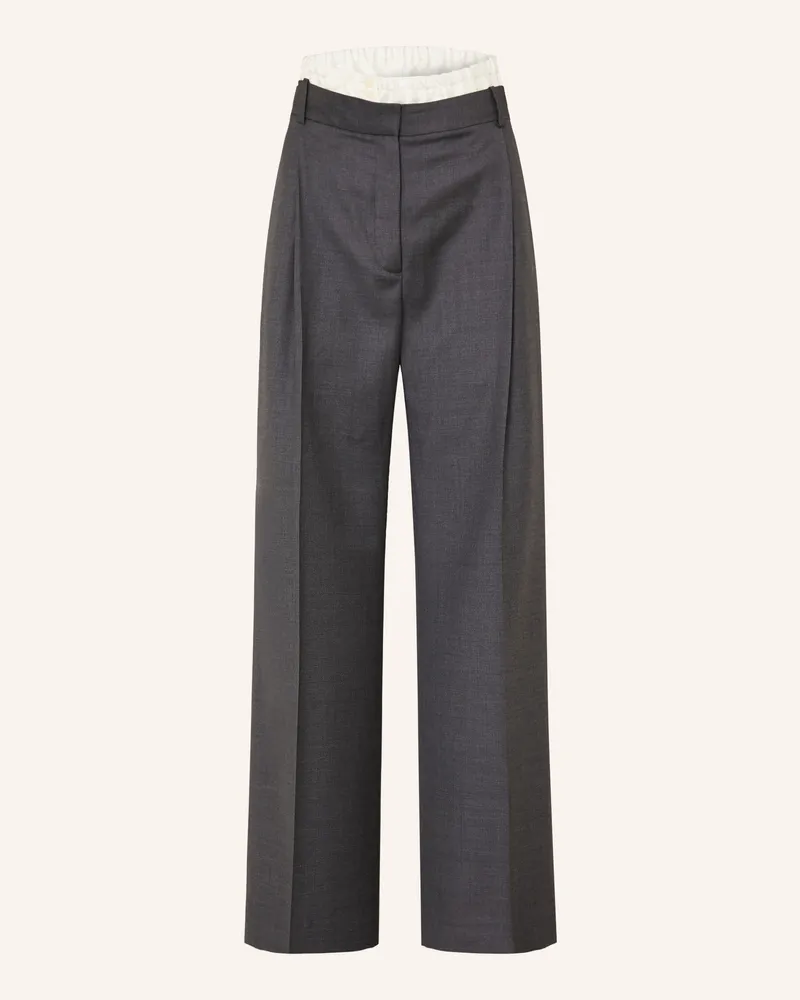 Róhe Marlenehose grau Dunkelgrau