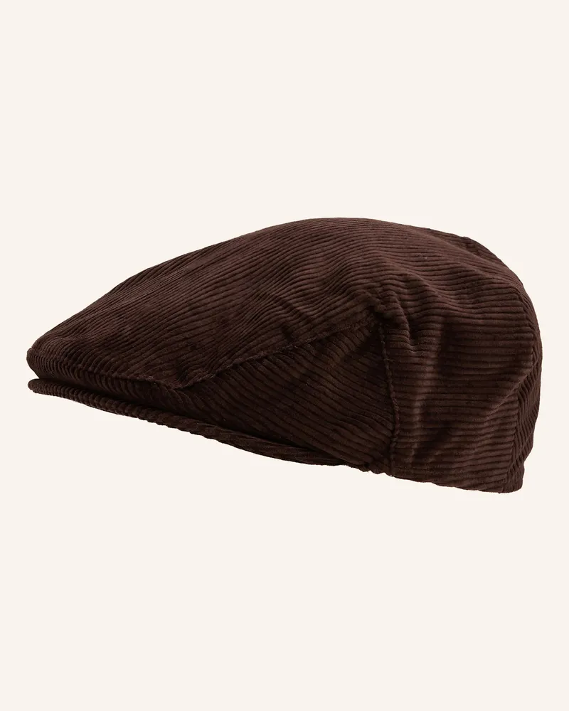 Barbour Schiebermütze WESTDALE Dunkelbraun