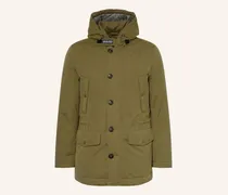 Daunenparka gruen