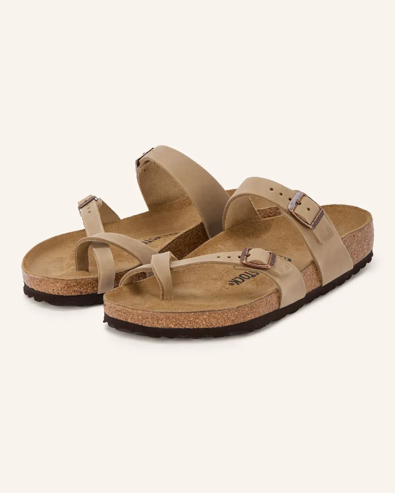 Birkenstock Zehentrenner Mayari beige Taupe