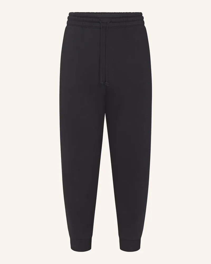 SKIMS Lounge-Sweatpants Lounge Fleece weiss Schwarz