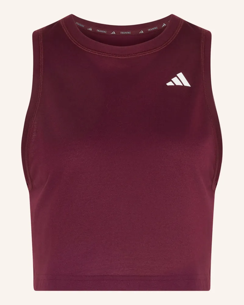 adidas Tanktop Workout Essentials braun Dunkelrot